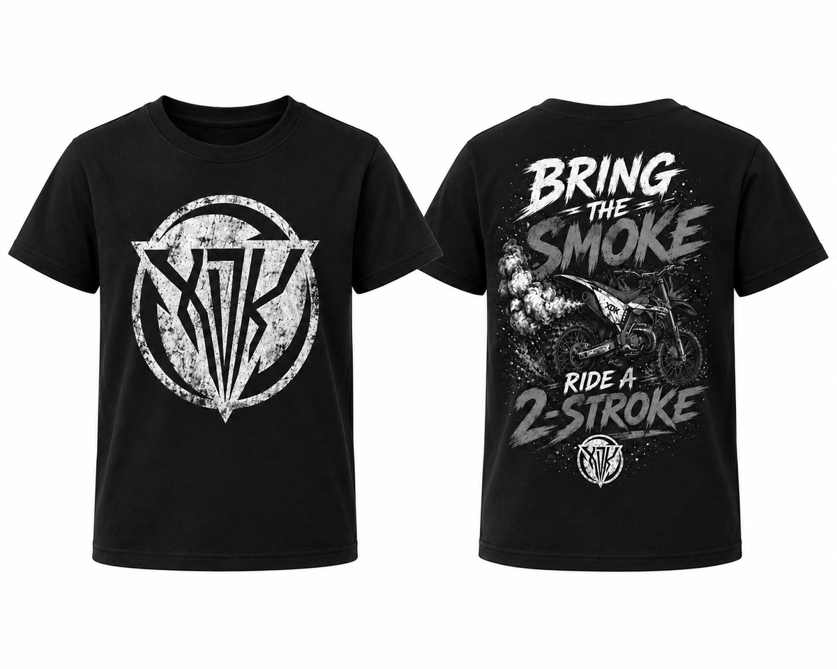 Bring the Smoke Ride a 2-Stroke T-Shirt - Youth