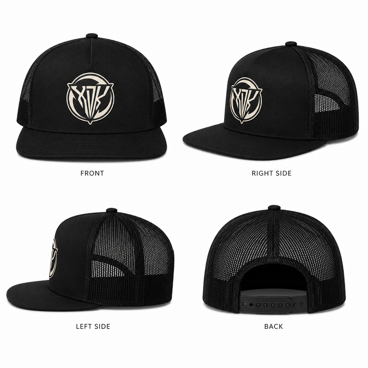 XDK Logo Flatbill Trucker Hat