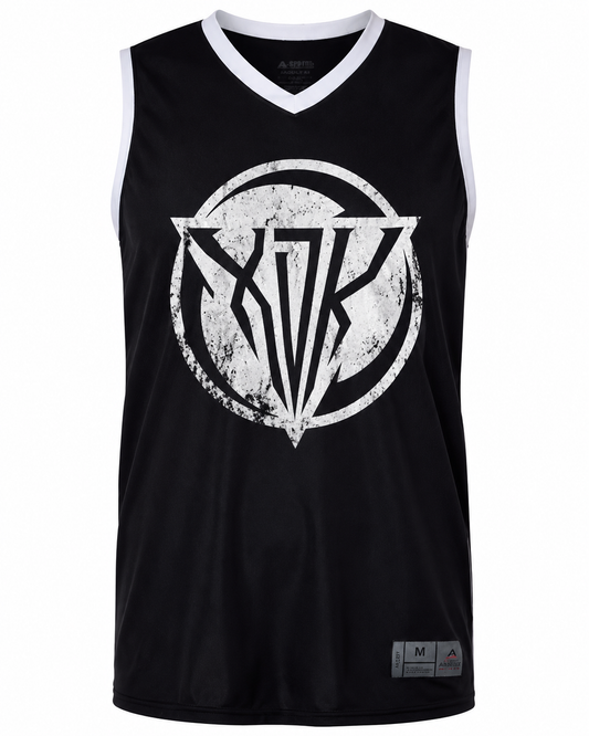 Bring the Smoke Ride a 2-Stroke Black Basketball Jersey - Adult