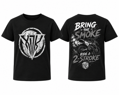 Bring the Smoke Ride a 2-Stroke T-Shirt - Youth