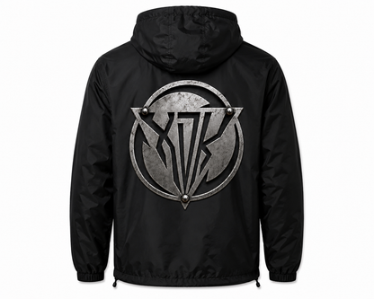 Metal XDK Logo Black Windbreaker - Adult