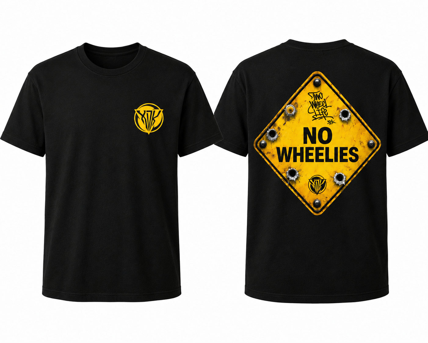No Wheelies T-Shirt - Youth