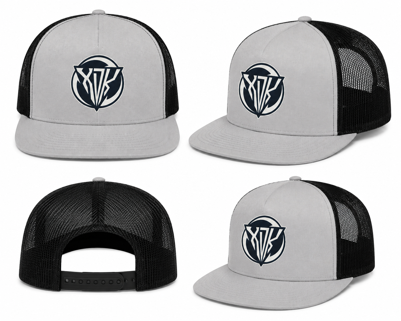 XDK Logo Flatbill Trucker Hat