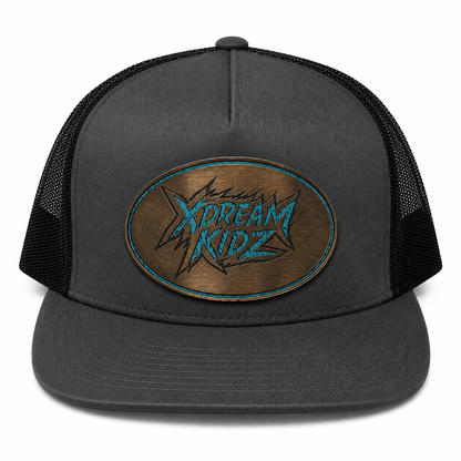 XDK Oval Logo Flat Bill Trucker Hat