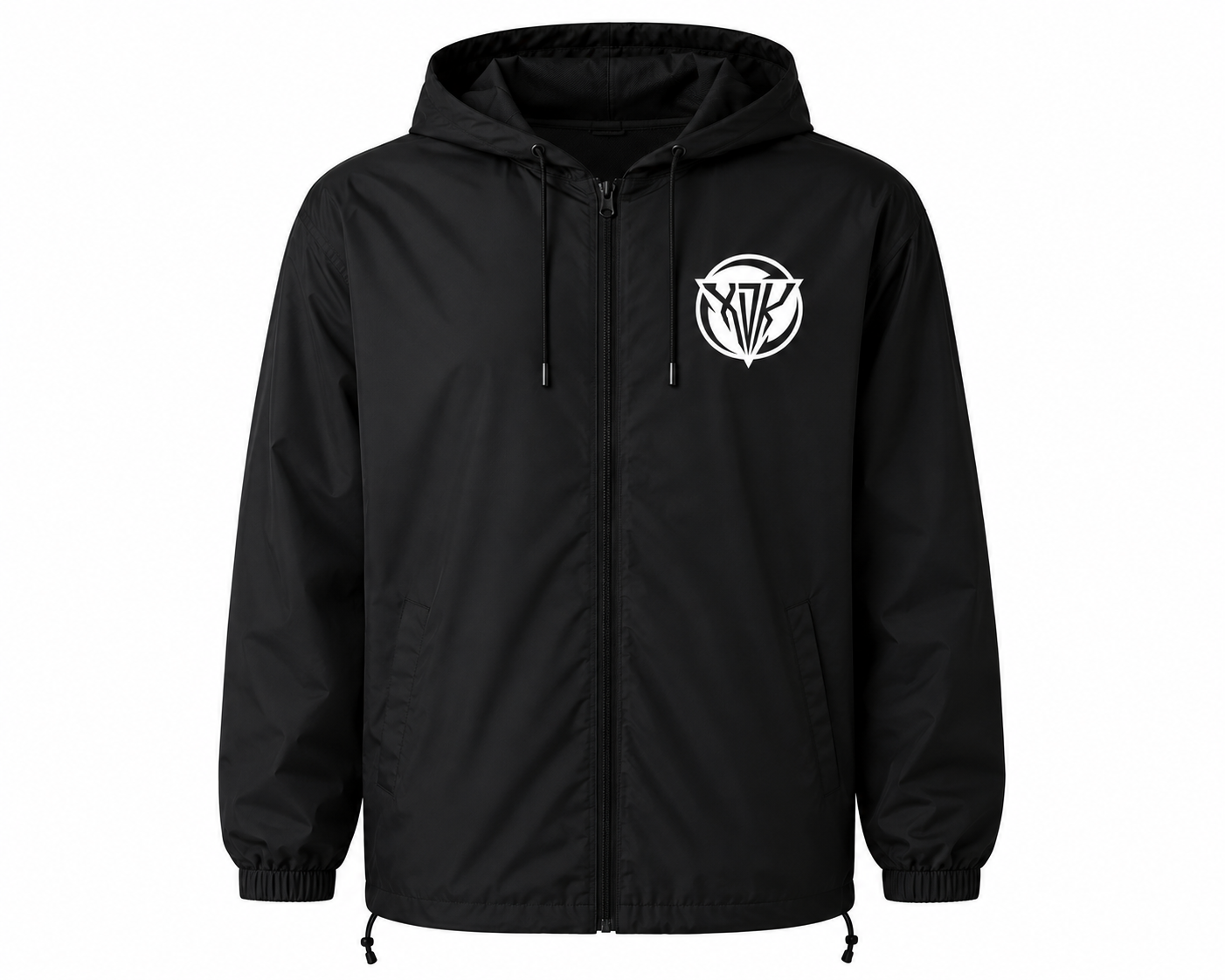 Classic XDK Logo Black Windbreaker - Adult