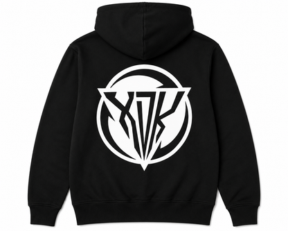 Classic XDK Logo Black Hoodie - Youth