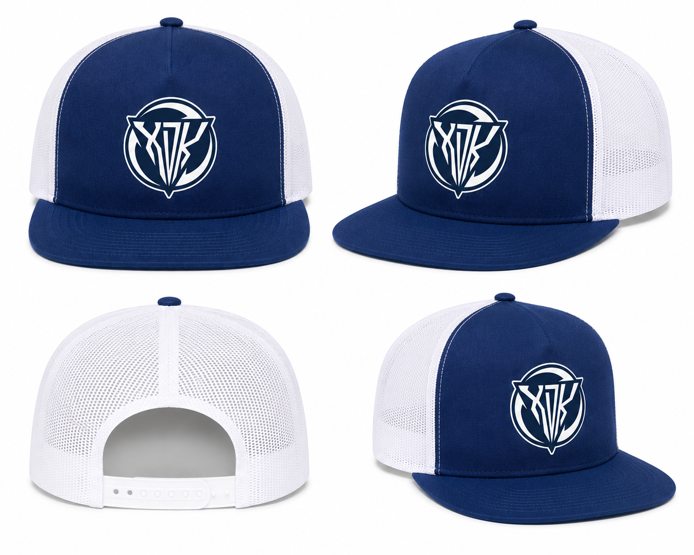 XDK Logo Flatbill Trucker Hat