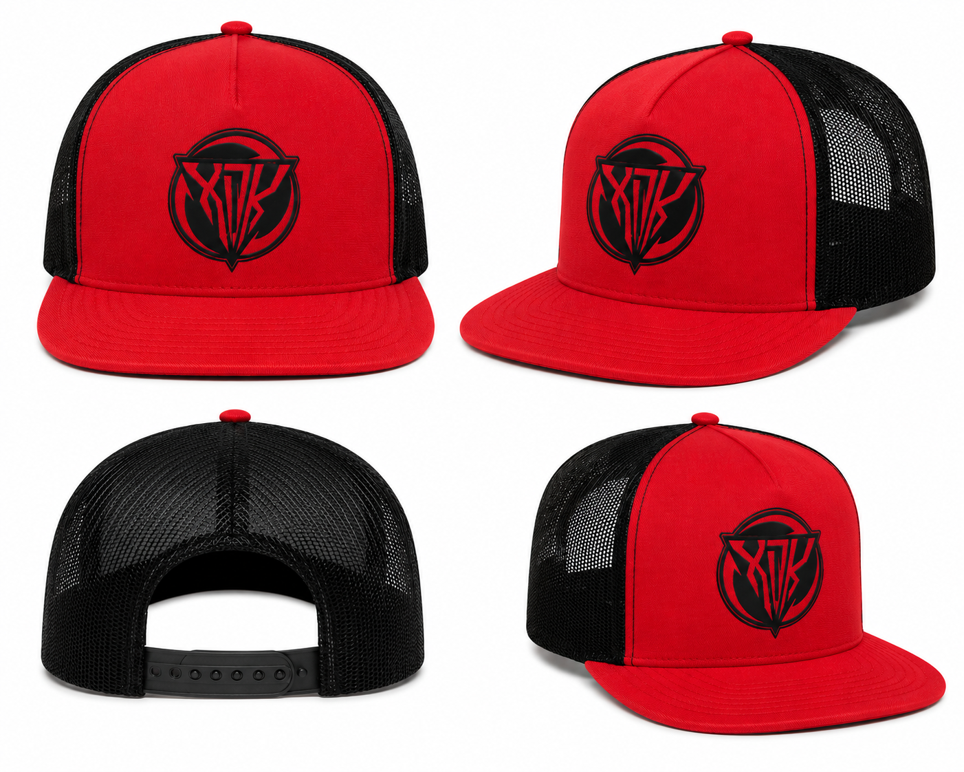 XDK Logo Flatbill Trucker Hat