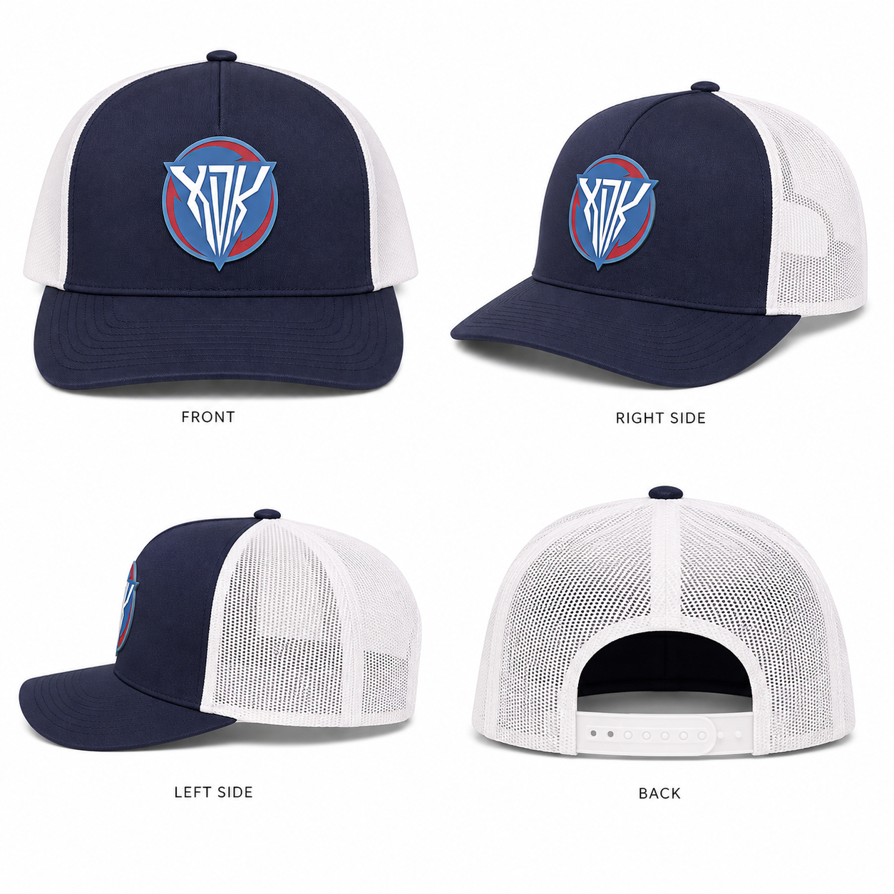 XDK Logo Curved Bill Trucker Hat