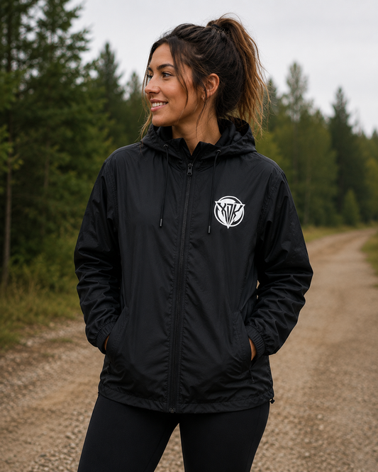 Classic XDK Logo Black Windbreaker - Adult