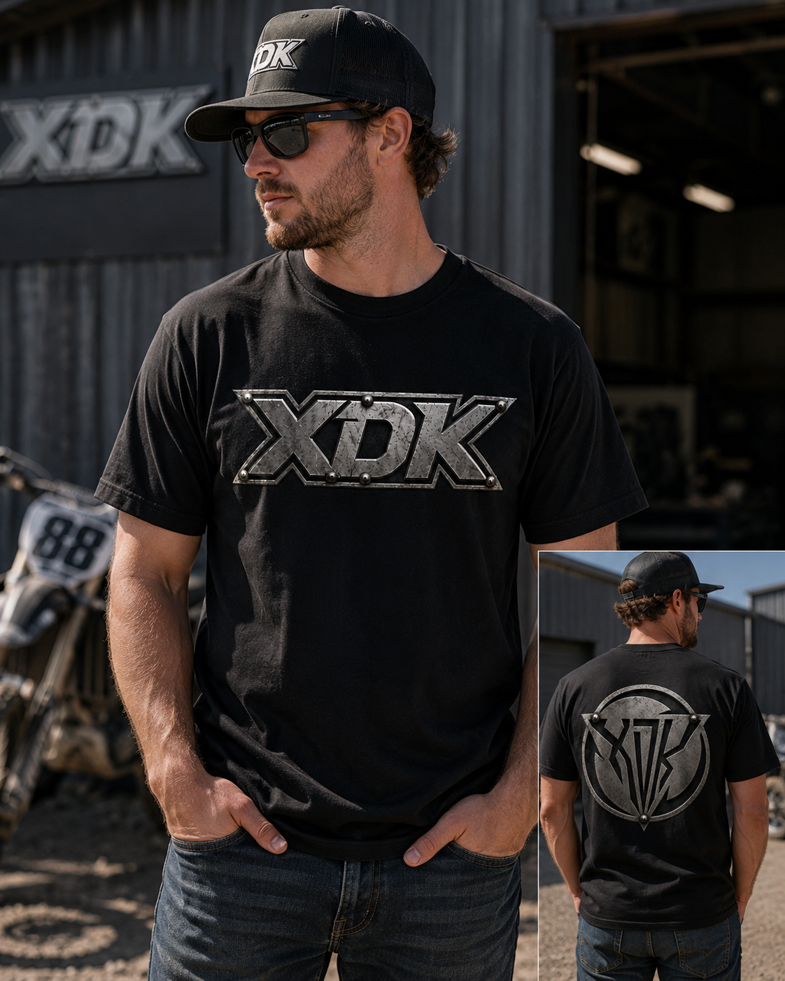 Metal XDK Logo T-Shirt - Adult