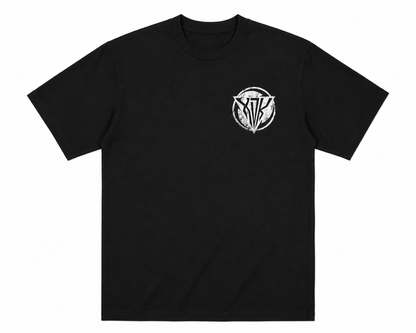 Distressed XDK Logo Black T-Shirt - Adult