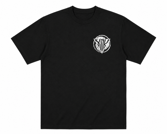 Distressed XDK Logo Black T-Shirt - Adult