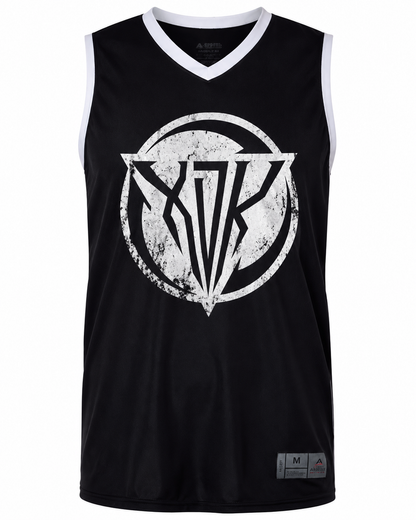 Don't Fuck With Family Black Basketball Jersey - Adult