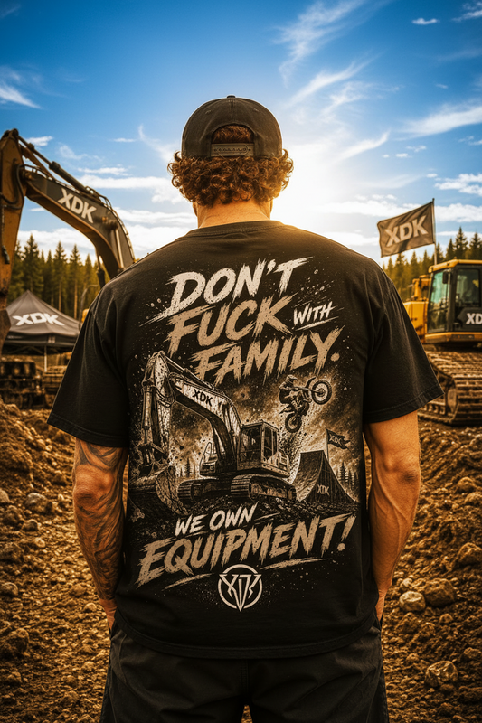 Don't Fuck with Family Black T-Shirt