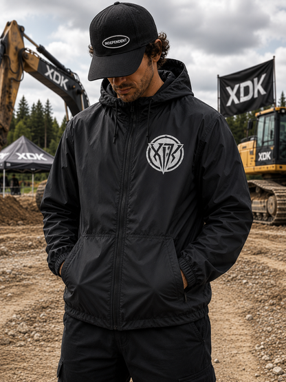 Don't Fuck with Family Black Windbreaker - Adult