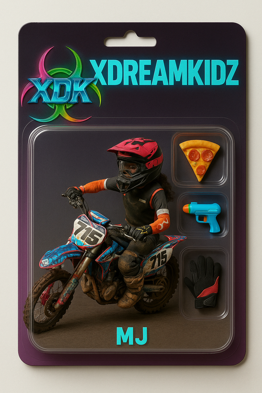 XDream Kidz Action Figure Custom Tee | Extreme Sports Custom Shirt