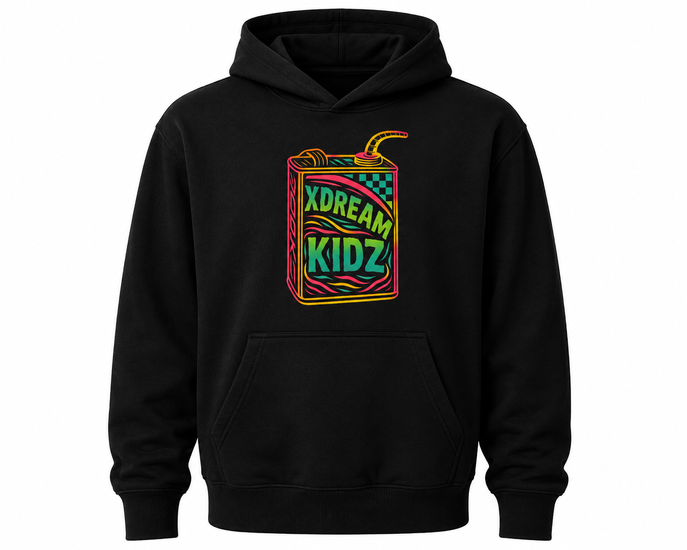 Go Fast Gas Black Hoodie - Adult