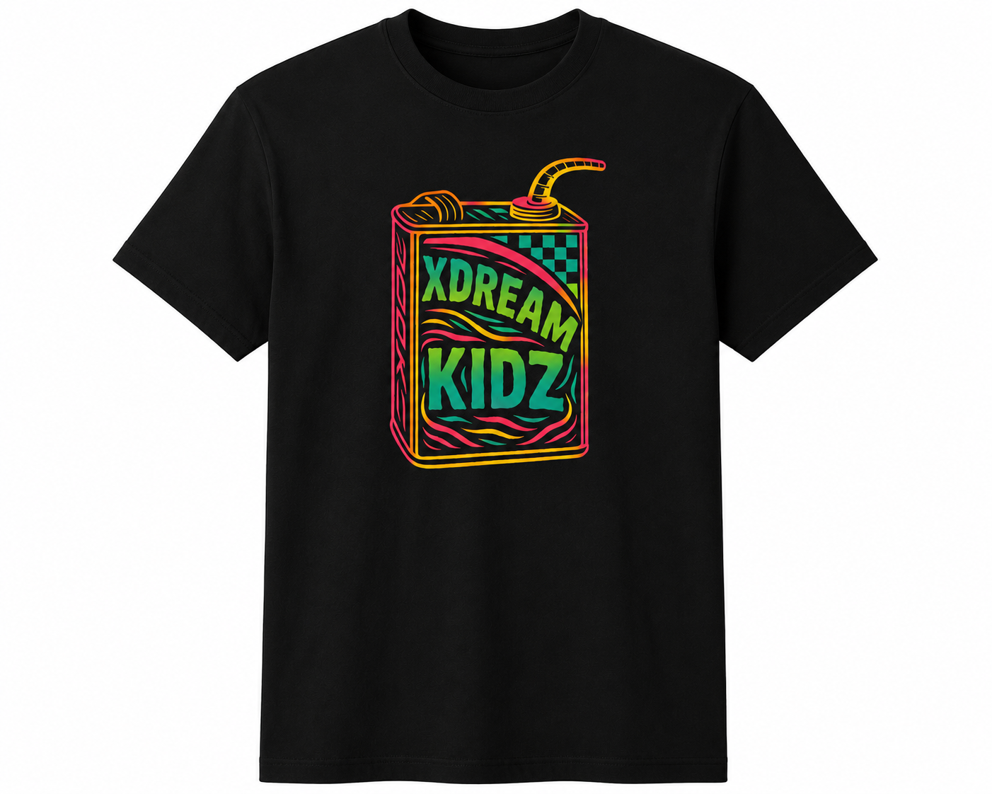 Go Fast Gas Black T-Shirt - Adult